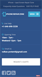 Mobile Screenshot of iphonerepairzone.com